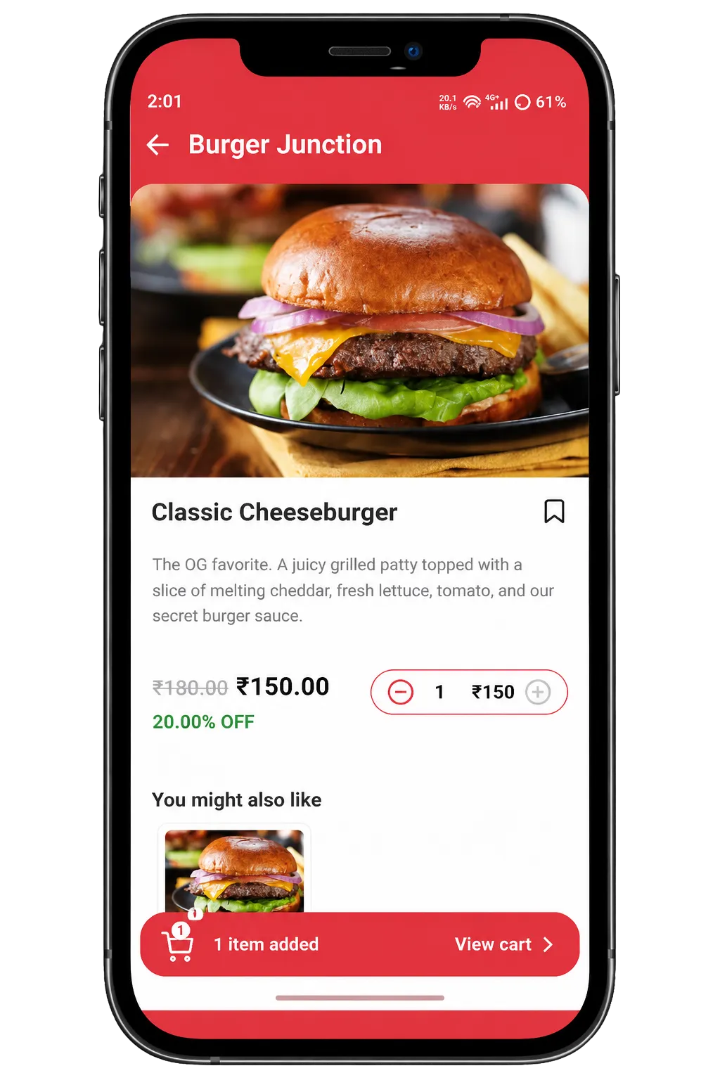 Bitezor Food Delivery App - Cart & Checkout